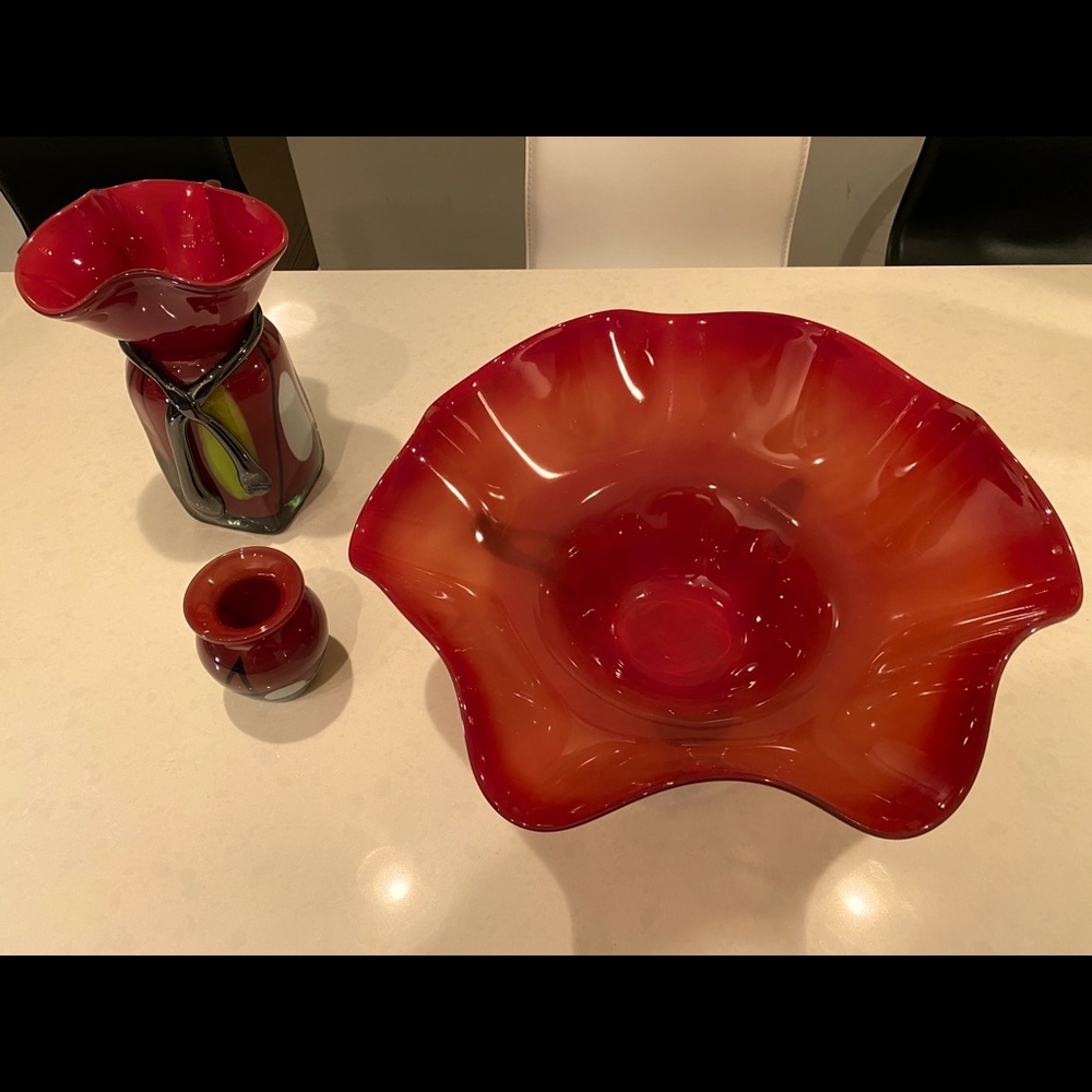Romanian Glass Set
